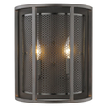 Eglo 2X60W Wall Light W/ Oil Rubbed Bronze Finish And Metal Shade 202816A